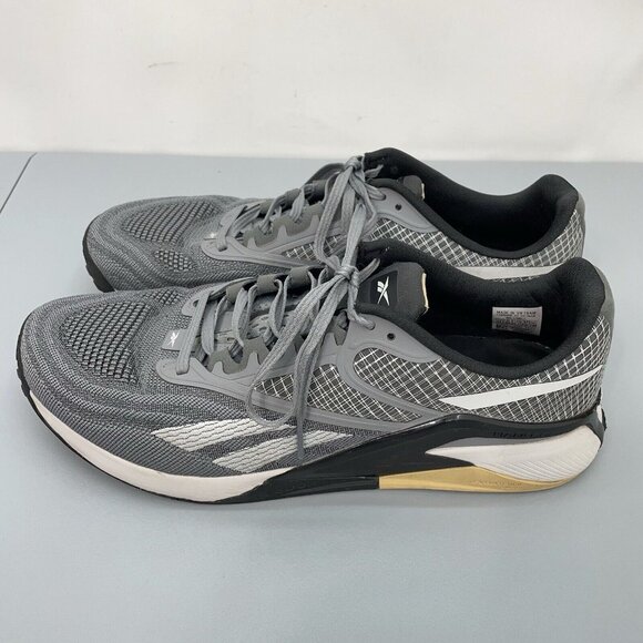 Reebok Nano X2 Sneakers Shoes Athletic Training Gray Mens 11 - Picture 7 of 14